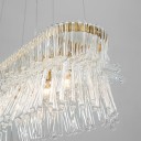 Loft Industry Modern - Hairy Glass Line Chandelier